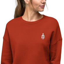 Load image into Gallery viewer, Spartan Women&#39;s Crop Sweatshirt
