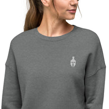 Load image into Gallery viewer, Spartan Women&#39;s Crop Sweatshirt
