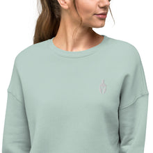 Load image into Gallery viewer, Spartan Women&#39;s Crop Sweatshirt
