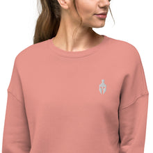 Load image into Gallery viewer, Spartan Women&#39;s Crop Sweatshirt
